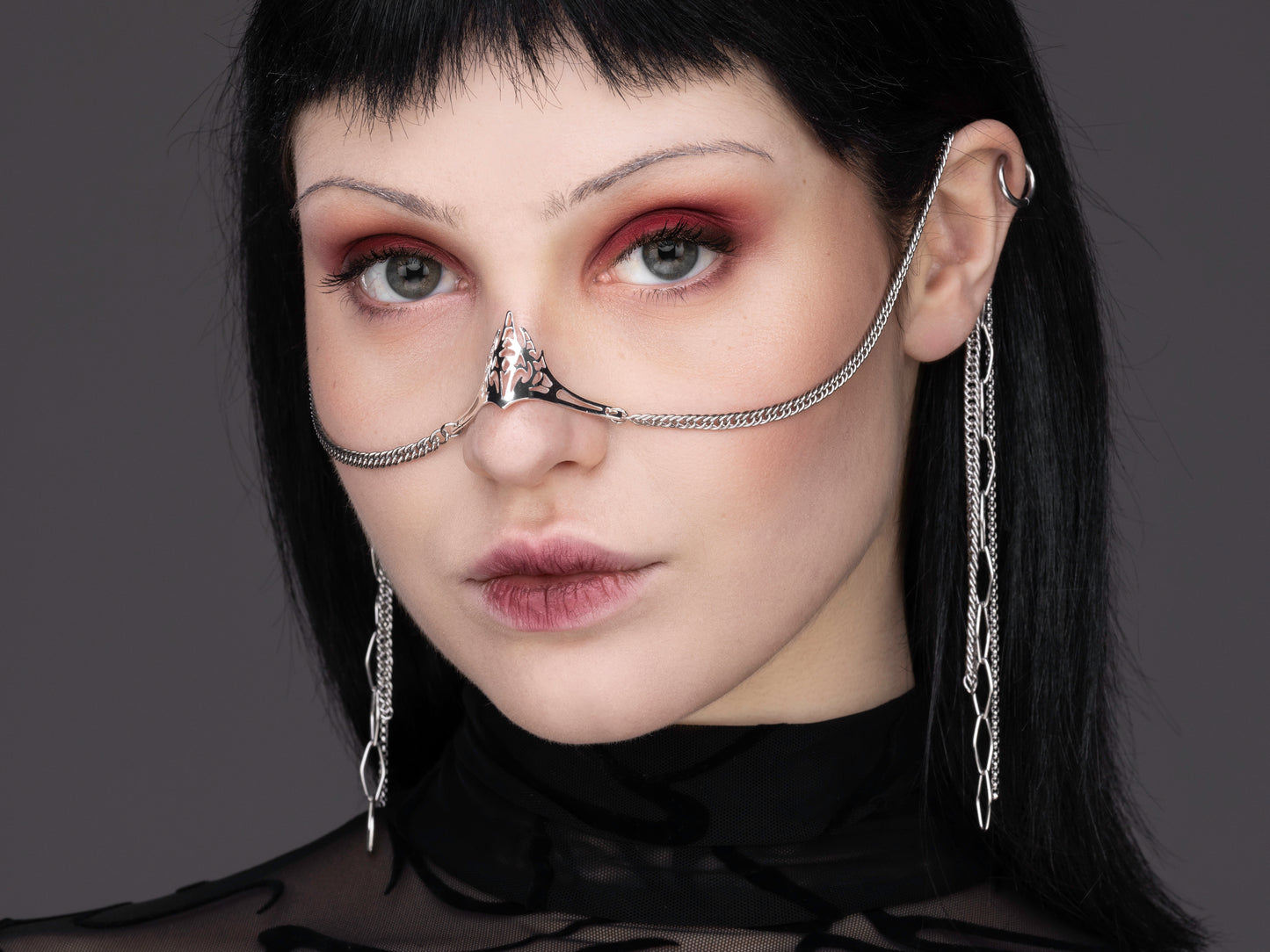 Avant-Garde Nose Chain NOVA