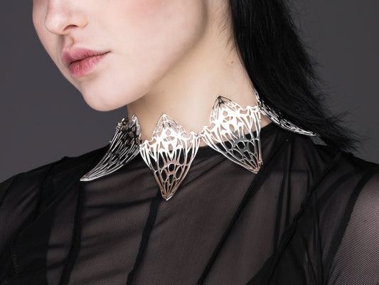 Bold Goth Choker OBLIVION