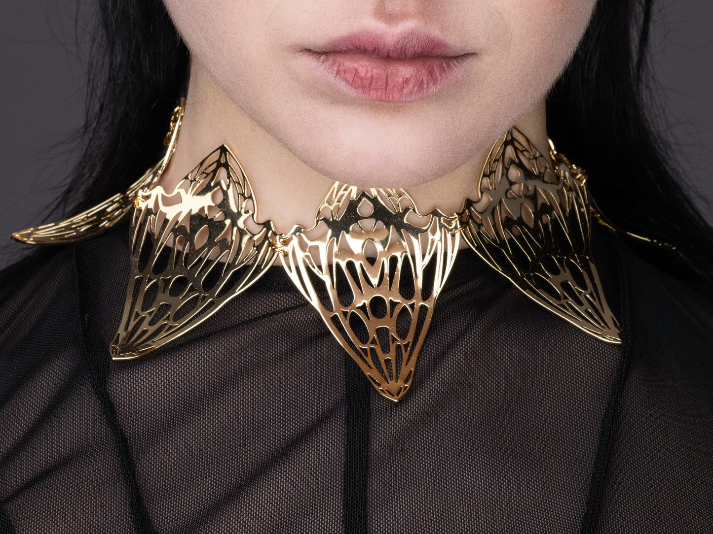 Bold Goth Choker OBLIVION